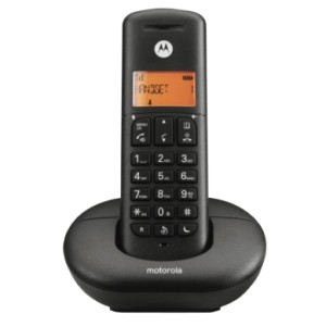 Motorola E201 - Ασύρματο Σταθερό Τηλέφωνο Μαύρο Τηλέφωνα Onetrade